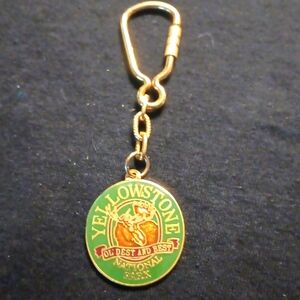 Yellow Stone Key chain